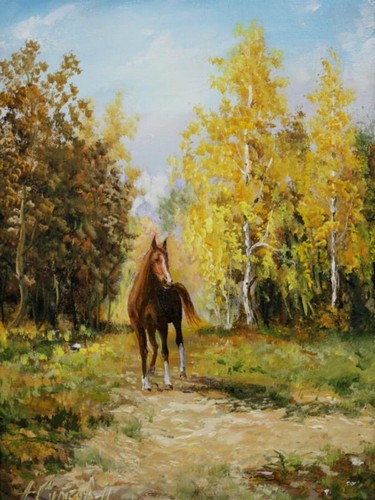 Лошадка в лесу Сурков А.А.